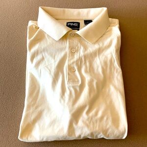 PING Men’s Long Sleeve Golf Polo- XL
